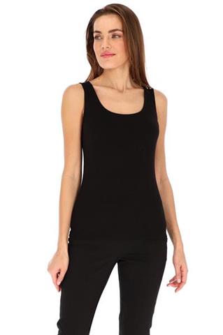 Czarny top damski 58625 - 360701