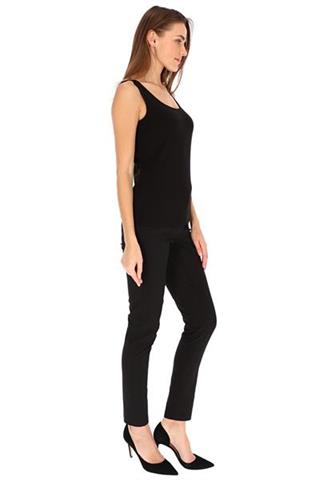 Czarny top damski 58625 - 360711