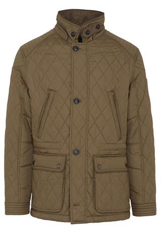Pikowana kurtka w kolorze khaki 70698 - 36081