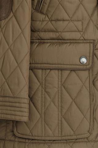 Pikowana kurtka w kolorze khaki 70698 - 36111