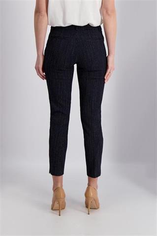 Granatowe spodnie damskie 84777 - 363581