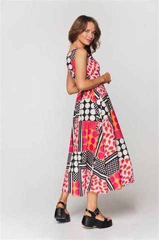 Rozkloszowana sukienka midi 58643 - 367061