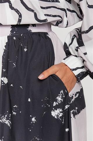 Spódnica maxi we wzory 58647 - 367381