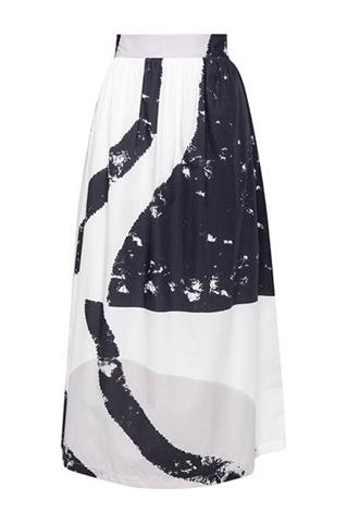 Spódnica maxi we wzory 58647 - 367411