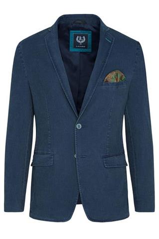 Granatowa marynarka męska Mill Wash 45127 - 37041