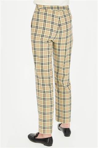 Spodnie damskie w kratę 58669 - 370811