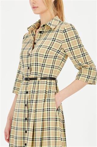 Sukienka w kratę 58671 - 371031