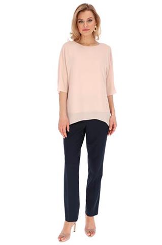 Elegancka bluzka w odcieniu pudrowego różu 58675 - 371331