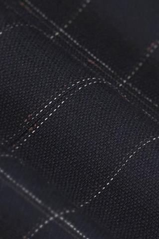 Granatowa marynarka w kratę 49089 - 376861