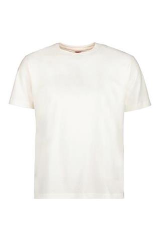 T-shirt męski bawełniany écru 78023 - 380101