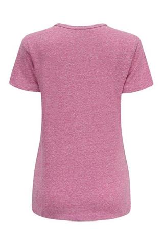 Różowy t-shirt damski 58762 - 382341