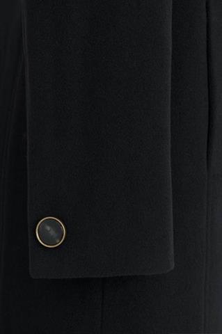Czarny elegancki płaszcz wełniany Tonia Alba 83516 - 38241