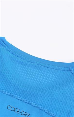 Niebieska koszulka męska Cool Dry 58799 - 383061