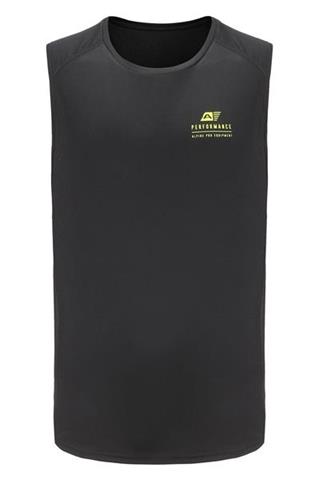 Czarna koszulka męska bez rękawów Cool Dry 58800 - 383101