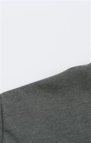 Szary t-shirt bawełniany z nadrukiem 58808 - 383671