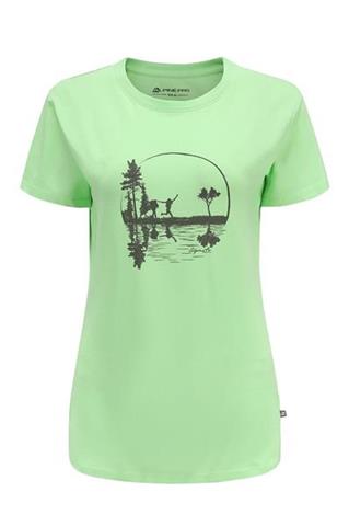 Zielony t-shirt damski 58750 - 383841