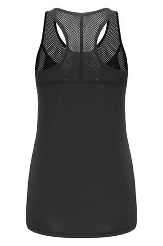 Czarna koszulka treningowa bokserka 58755 - 384841