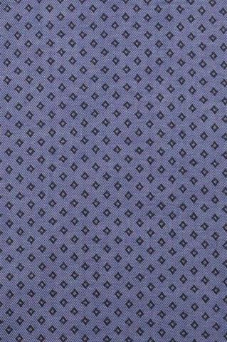 Granatowa koszula męska z drobnym wzorem 93227 - 385331