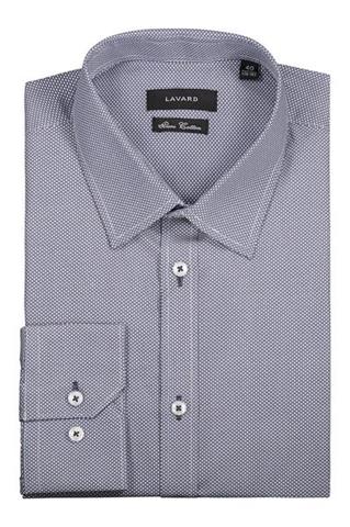 Koszula męska w mikro wzór 93228 - 385351