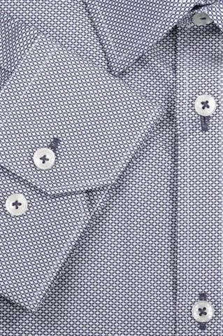 Koszula męska w mikro wzór 93228 - 385371