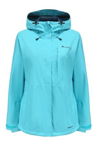 Turkusowa wiosenna kurtka damska z membraną 58716 - 386471