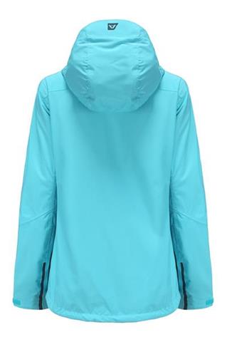Turkusowa wiosenna kurtka damska z membraną 58716 - 386481
