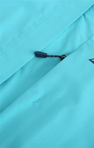 Turkusowa wiosenna kurtka damska z membraną 58716 - 386541