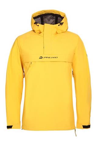 Żółta kurtka męska z kapturem 58763 - 387201