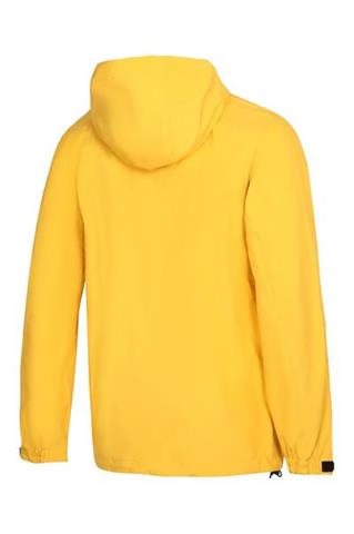 Żółta kurtka męska z kapturem 58763 - 387211