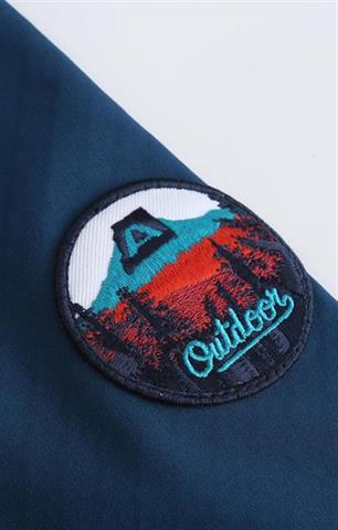 Niebieska kurtka męska SoftShell 58767 - 387331