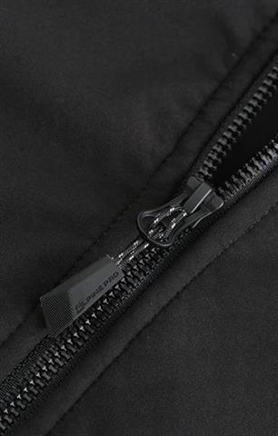 Czarna kurtka męska SoftShell 58768 - 387451