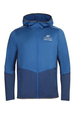 Niebieska bluza męska Cool Dry z kapturem 58773 - 387621