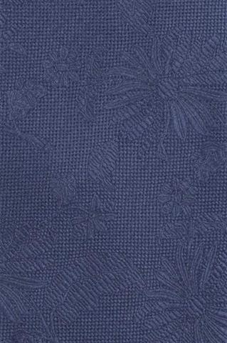 Granatowy krawat we wzory 57482 - 387881