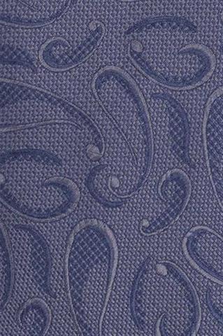 Granatowy krawat we wzory 57486 - 387921