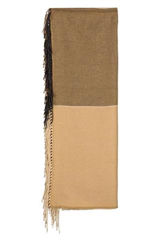 Szal damski o kroju poncho 86166 - 388341