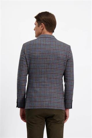 Marynarka męska z wełną jagnięcą i z lnem 46145 - 388911