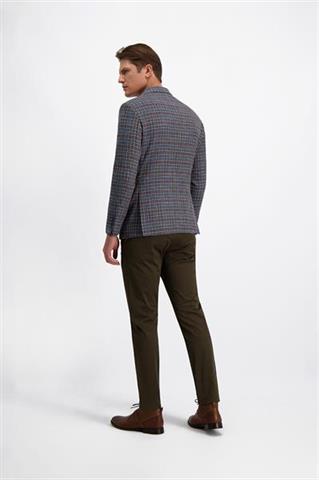 Marynarka męska z wełną jagnięcą i z lnem 46145 - 388931