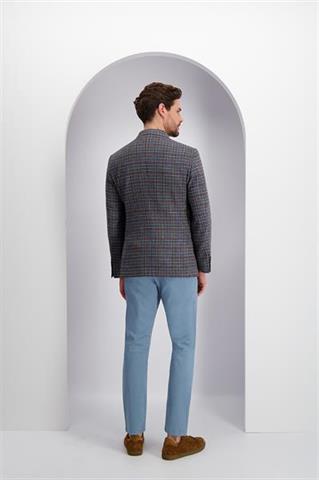 Marynarka męska z wełną jagnięcą i z lnem 46145 - 388941