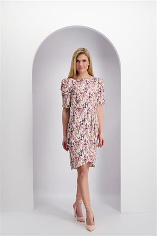 Elegancka sukienka w kwiaty 86045 - 389061