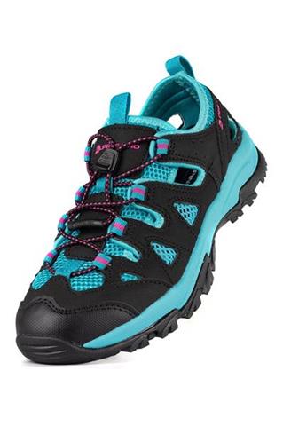 Turkusowe buty turystyczne Unisex 58822 - 390121