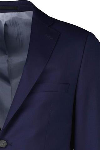 Granatowy garnitur męski z wełną 35316 - 390581