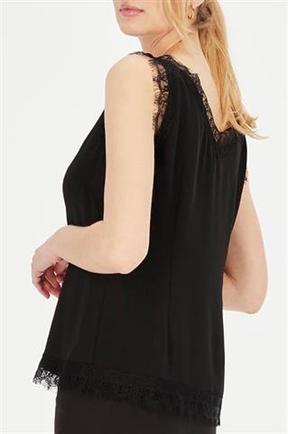 Elegancka czarna bluzka damska 58837 - 391361