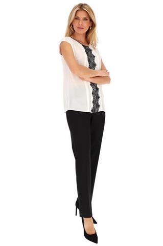 Elegancka bluzka damska z koronką 58847 - 392091