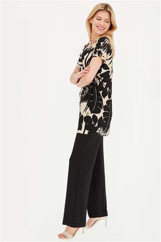 Elegancka tunika z roślinnym motywem 58850 - 392341