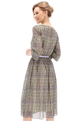 Kolorowa zwiewna sukienka 58852 - 392431