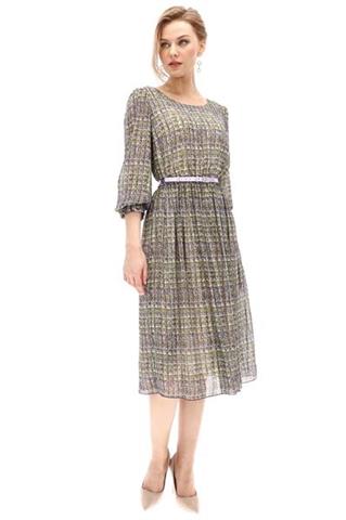 Kolorowa zwiewna sukienka 58852 - 392441