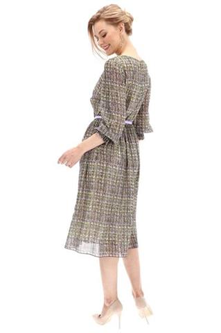 Kolorowa zwiewna sukienka 58852 - 392491