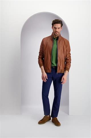 Zielone polo męskie 74035 - 393181