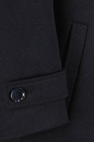 Granatowy płaszcz 29841 - 394271