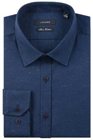 Granatowa koszula męska slim fit 92962 - 39511